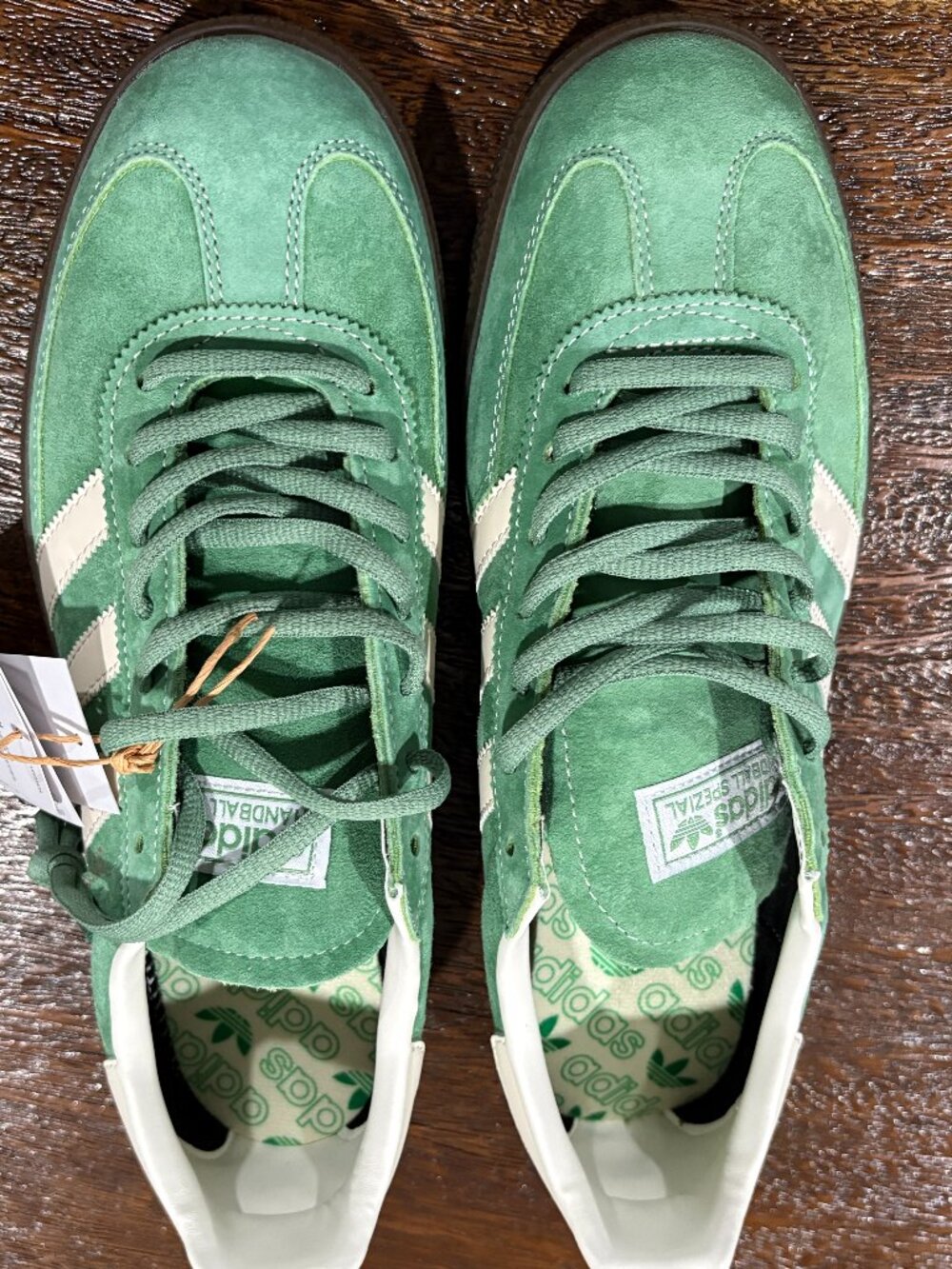 Adidas Originals Handball Spezial Sneaker Green sz US 9 Men's NWT NEW